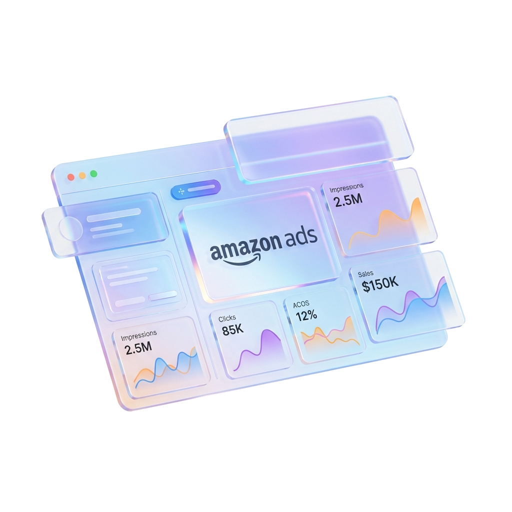 O3M Amazon Ads Performance Dashboard